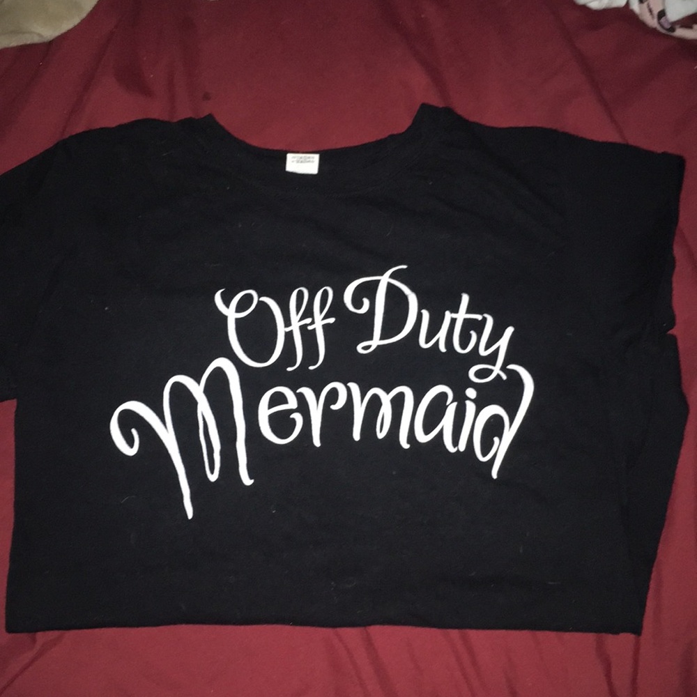 Off duty mermaid